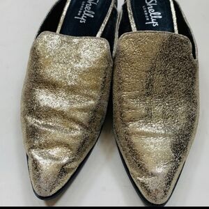 SHELLYS LONDON Cantara slip on gold metall 8